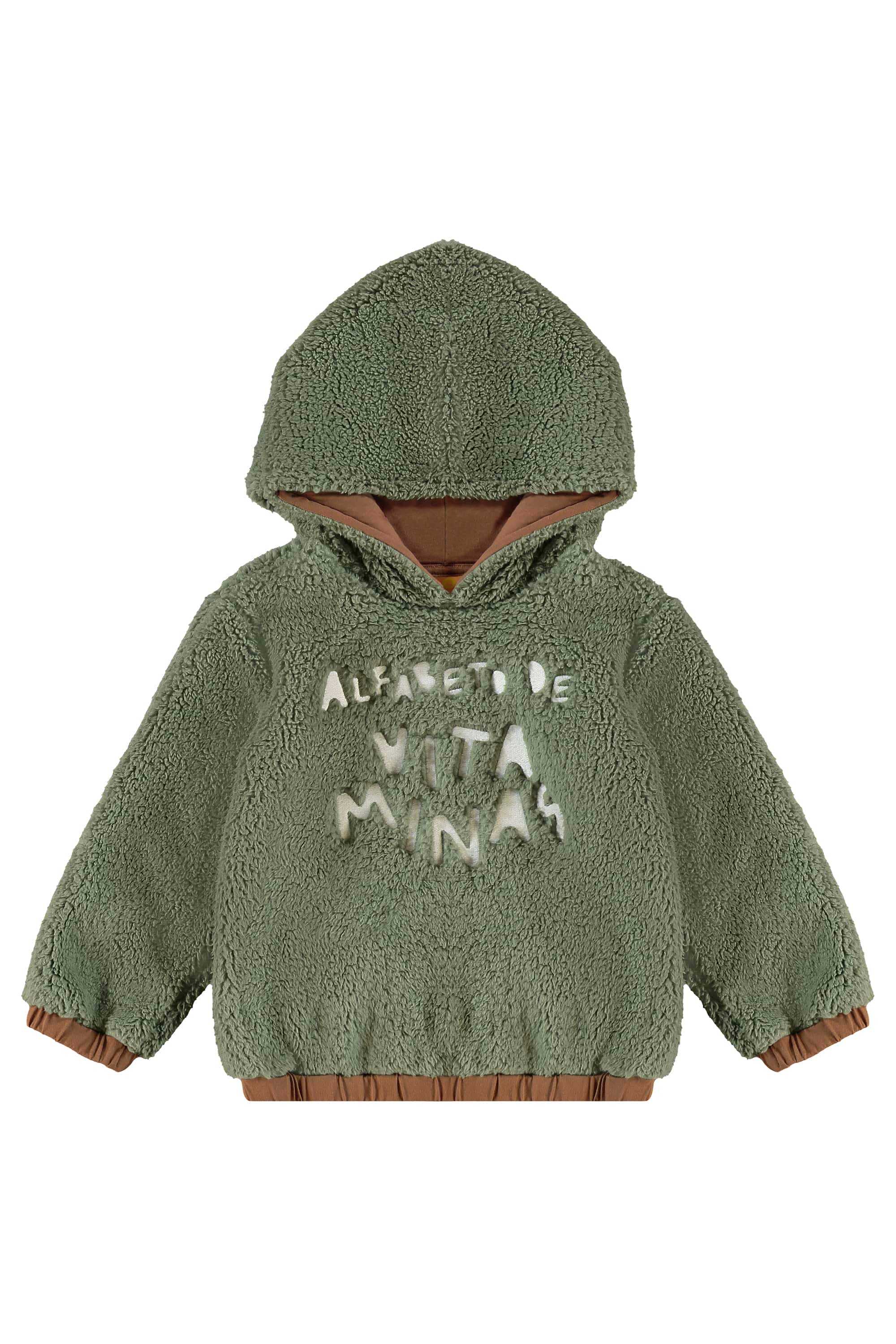 Conjunto Vegetais Infantil Masculino com Blusão e Calça (Verde) Três e Já - Imagem 43